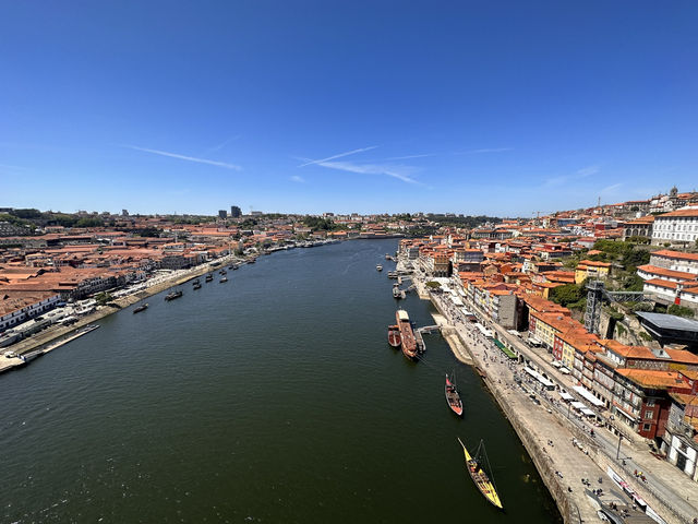 【ドン・ルイス1世橋から見るポルトの街並み｜絶景パノラマ】