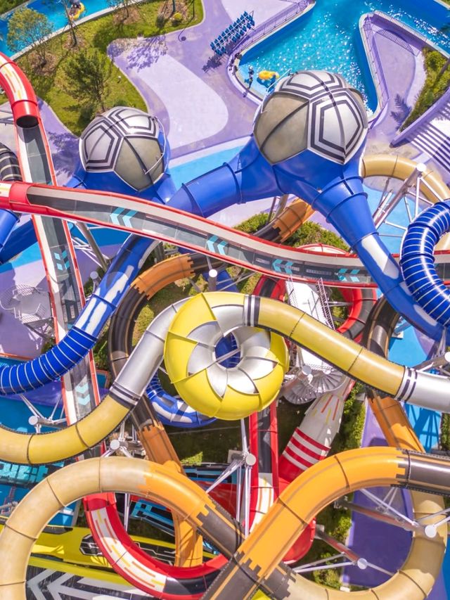 🌊☀️ Cool Tower Water World – Splash Fun in Xianju, Taizhou! 🏖️💦