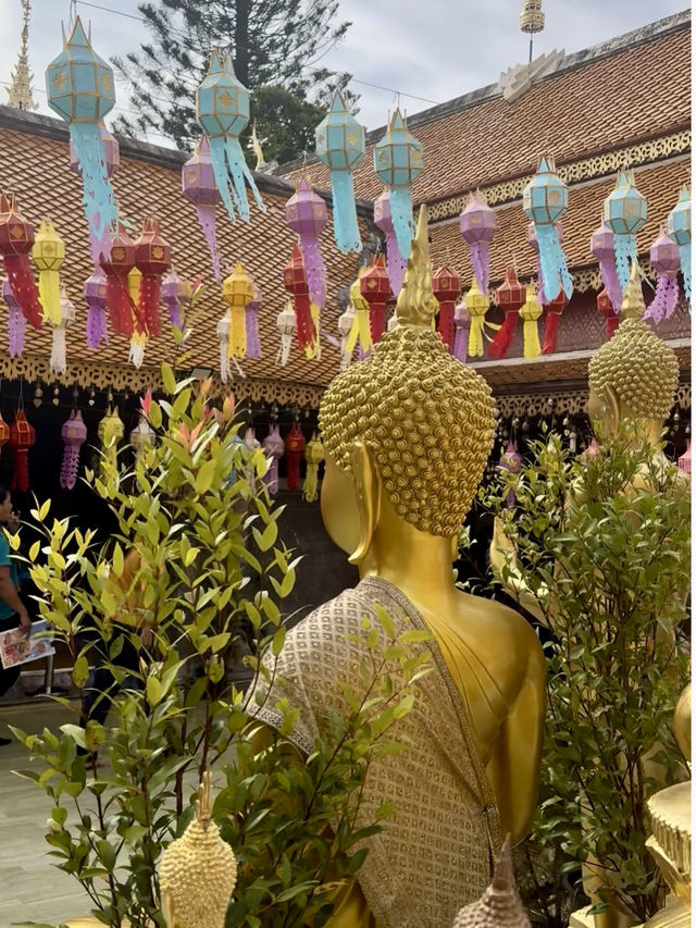 "Golden Peace Above Chiang Mai – Doi Suthep Temple” 🔔 
