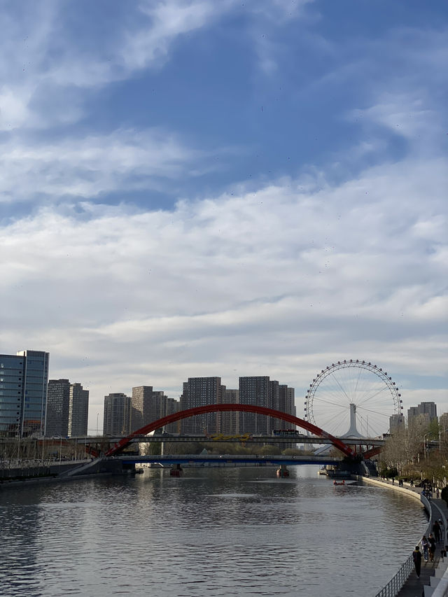🎡 เทียนจิน เที่ยวเพลินริมแม่น้ำ ชม Tianjin Eye 