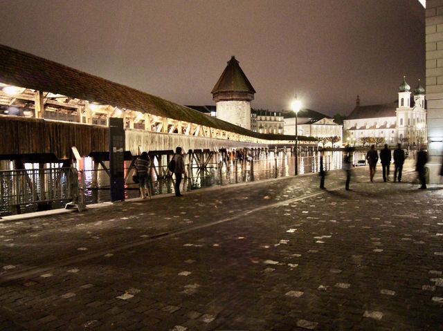 🌉 Bridging Beauty in Lucerne – Wandering Across Seebrücke