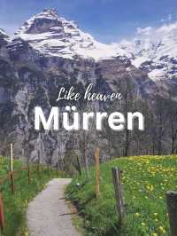 😇Mürren, beautiful like heaven
