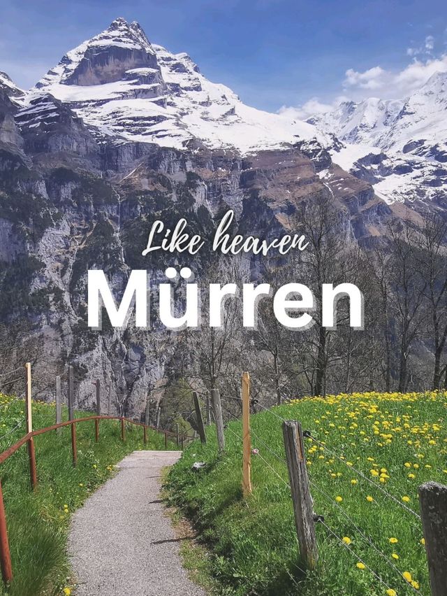 😇Mürren, beautiful like heaven