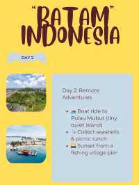 🇮🇩 Batam Itinerary: Off-the-Beaten-Path Exploration 🗺️🚶