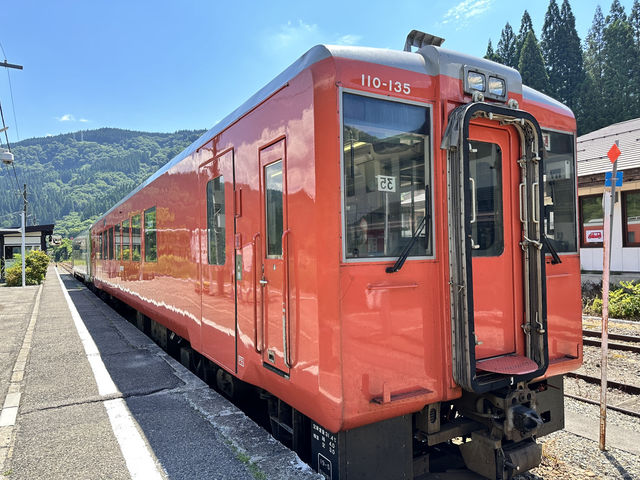 只見線鐵道🚞沿途如畫般的風景
