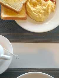 Breakfast buffet at Horizon Cafe, Bespoke Hotel.