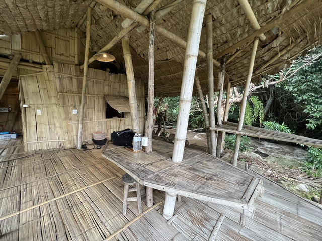 Giant Bamboo Hut Giant Bamboo Hut