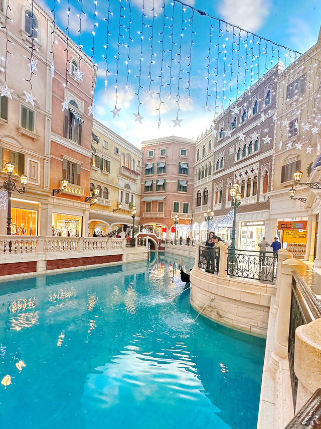 Little Venice🛶 Indoor rasa outdoor!🇲🇴