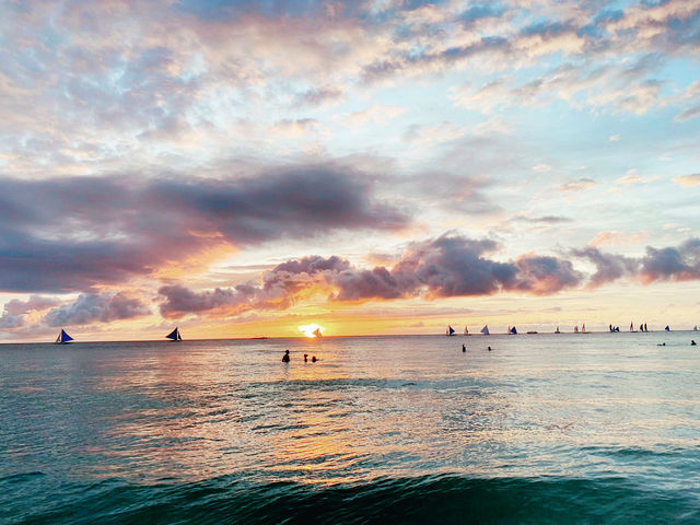 🌅 人生清單之一|搭著螃蟹船追逐長灘島的夕陽 🌅 人生清單之一|搭著螃蟹船追逐長灘島的夕陽