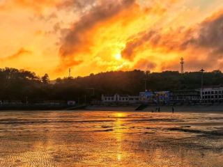 🌅 Zhangdao Island | Sunset Over the Sea