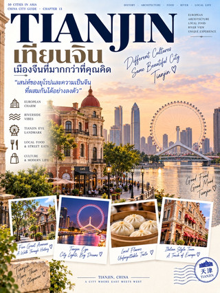 🇨🇳 TIANJIN 3 DAYS 2 NIGHTS เมืองจีนที่มีกลิ่นอายยุโรป เดินเล่นริมแม่น้ำ กินของอร่อย แล้วปล่อยเวลา