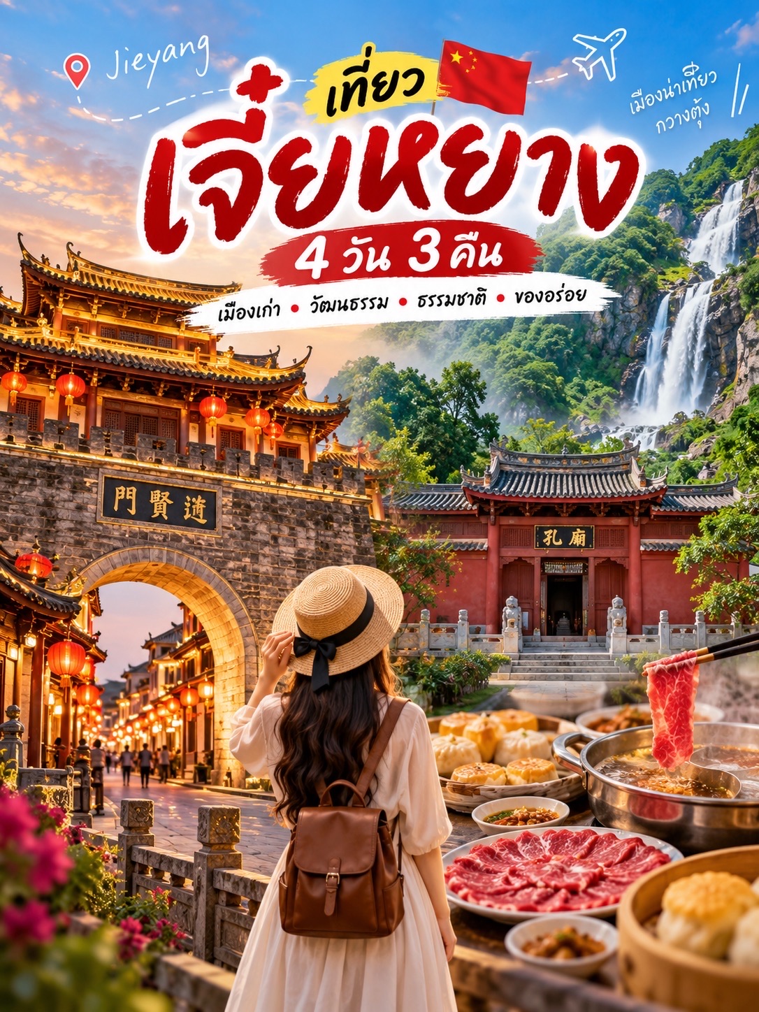 🇨🇳 เจี๋ยหยาง 4 วัน 3 คืน เที่ยวจีนฟีลเมืองเก่า กินอร่อย ถ่ายรูปเพลิน!