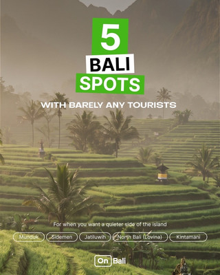 Sisi Lain Bali: 5 Destinasi Menawan di Luar Jalur Wisata Biasa