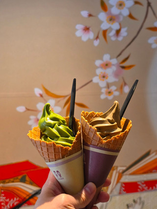 梅枝餅抹茶霜淇淋打卡攻略