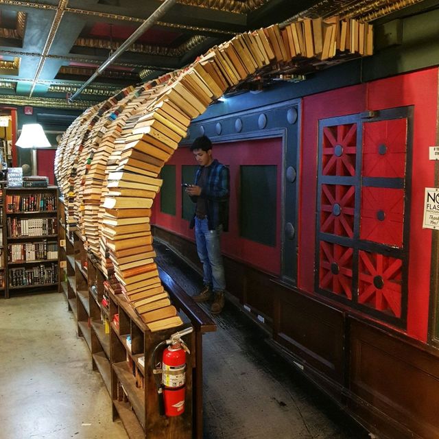 Coolest vintage Bookstore in North America 