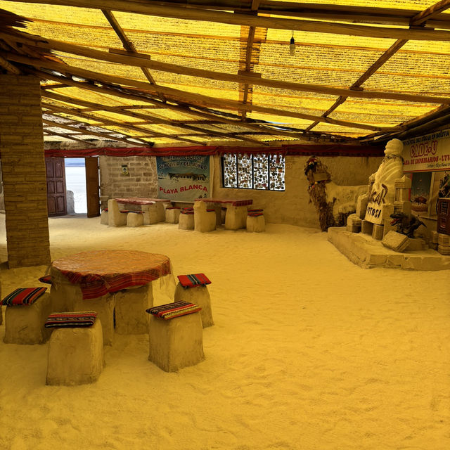 Salt Hotel in the Salt Plains
