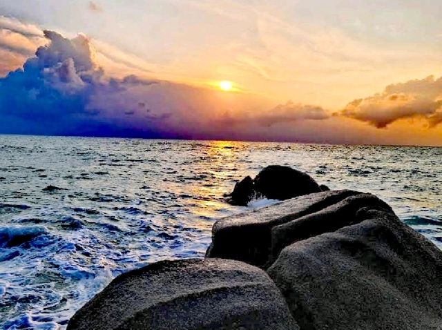 拉邁海灘日落