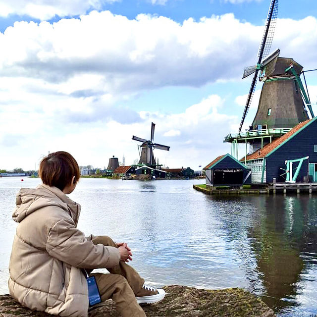 荷蘭🇳🇱令人無法抗拒的打卡景點Zaanse Schans風車村