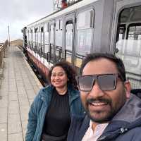 “A Rain-Kissed Adventure on the Snowdon Mountain Railway: Breathtaking Views and a Thrilling Journey