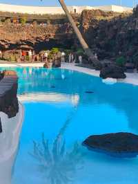 The stunning Jameos Del Agua in Lanzarote.  