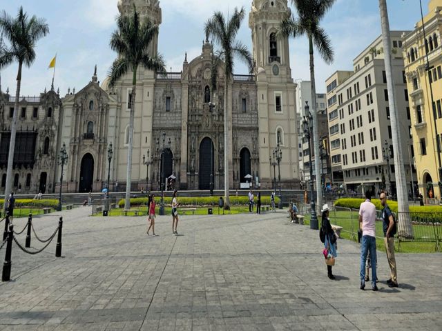해외여행 페루 리마의 메인광장 Plaza Mayor de Lima