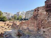 Ancient ruins in Thessaloniki