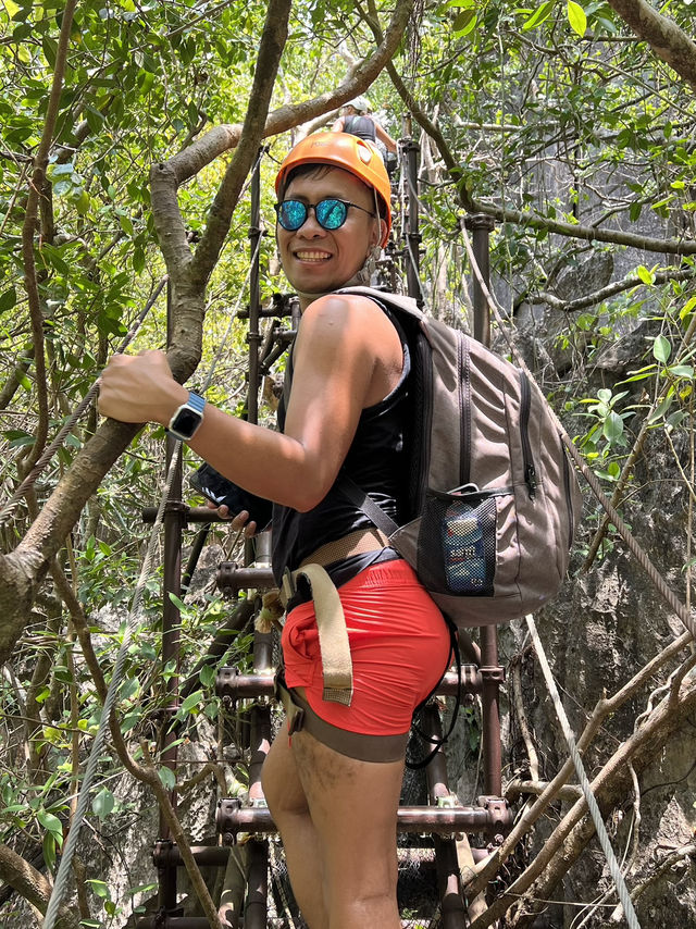 ⛰️🌿 Step Above Paradise – The Taraw Cliff Canopy Walk, El Nido 🌄🌴 