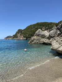 Corfu north to South. East to West