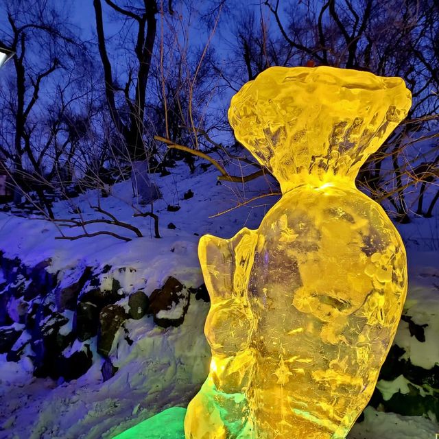 Zhaolin Park Ice Lantern Garden 🧊 