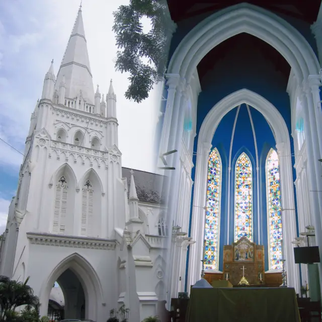 Singapore's largest church - St. Andrew's Cathedral