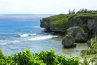 Saipan Island popular check-in spot: Crocodile Head Beach