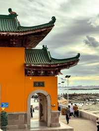 難怪李現專門來這座海上寺廟
