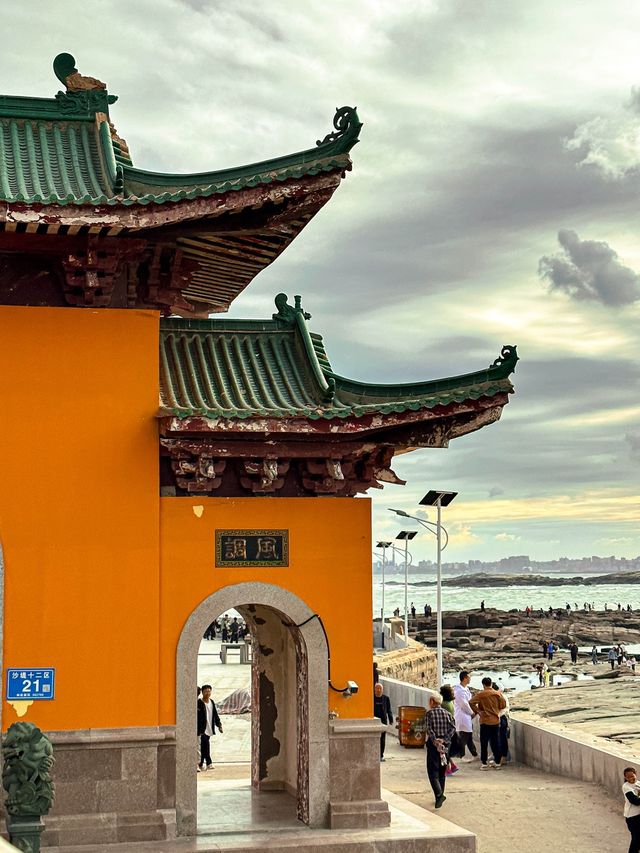 難怪李現專門來這座海上寺廟