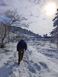 大雪將至九宮山的雪景萬萬不能錯過