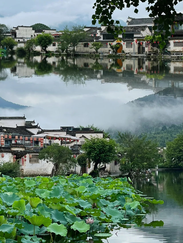 被譽為“中國畫裡的鄉村”｜安徽宏村