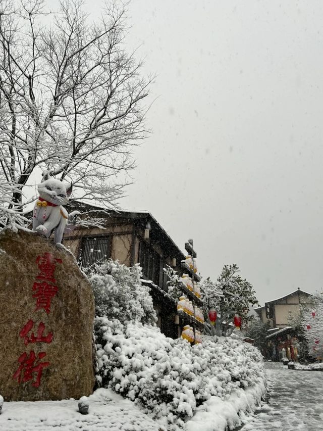 冬天的仙境葛仙村！！！