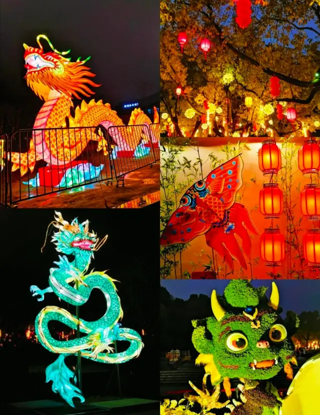 杭州，吳山廣場元宵燈，會有巨龍遊玩指南
