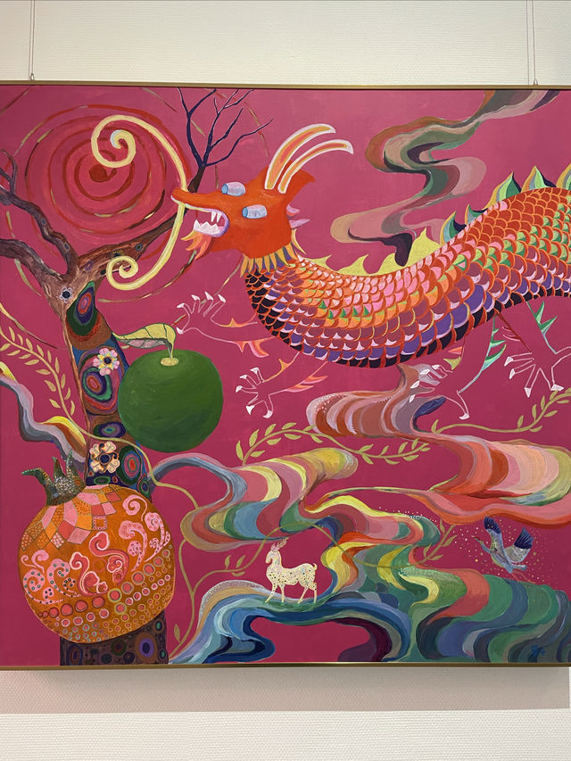 紅紅火火的新年展！深圳大芬美術館贏麻了