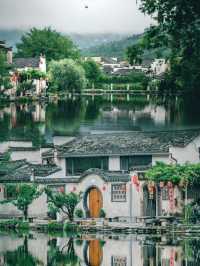 雨後宏村，雲霧繚繞的浪漫之旅