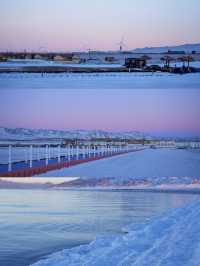 新疆 | 赛里木湖的冬天也太好看了吧！！！