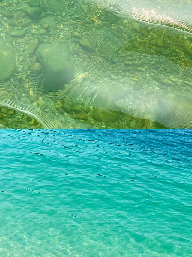 我宣布：深圳海灘天花板找到啦玻璃海YYDS
