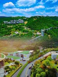 座落在800米半山腰！金華無邊泳池度假村！
