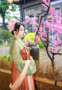 安吉漢服遊園會，穿越時空之旅