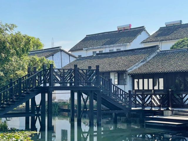 周末去哪玩？去江蘇省昆山市千燈鎮歇馬橋古鎮
