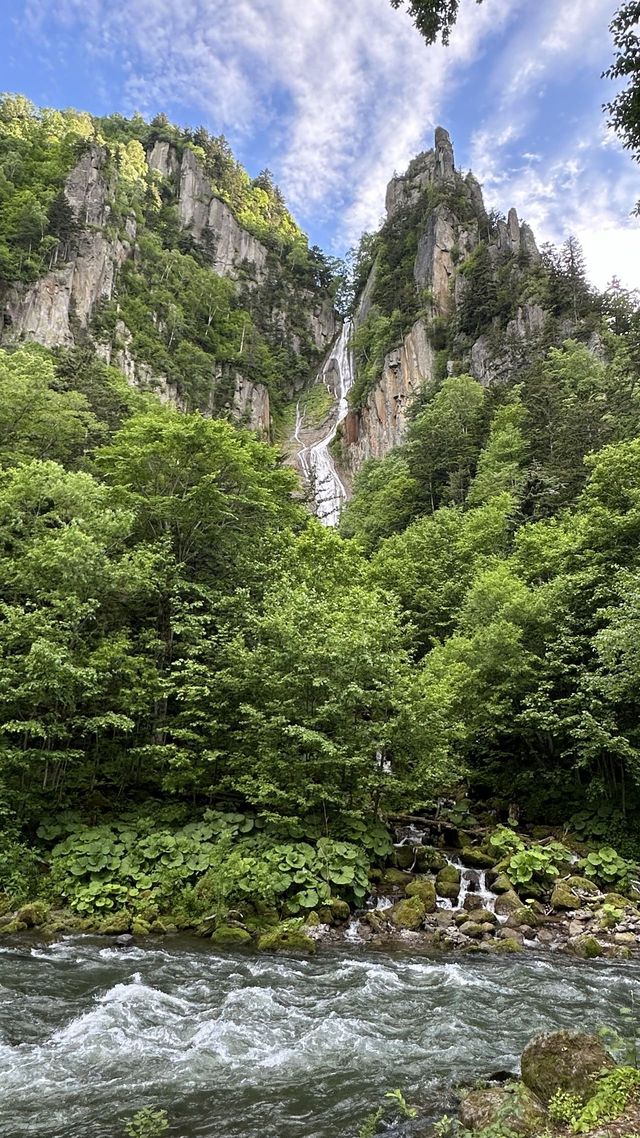 層雲峽銀河流星瀑布