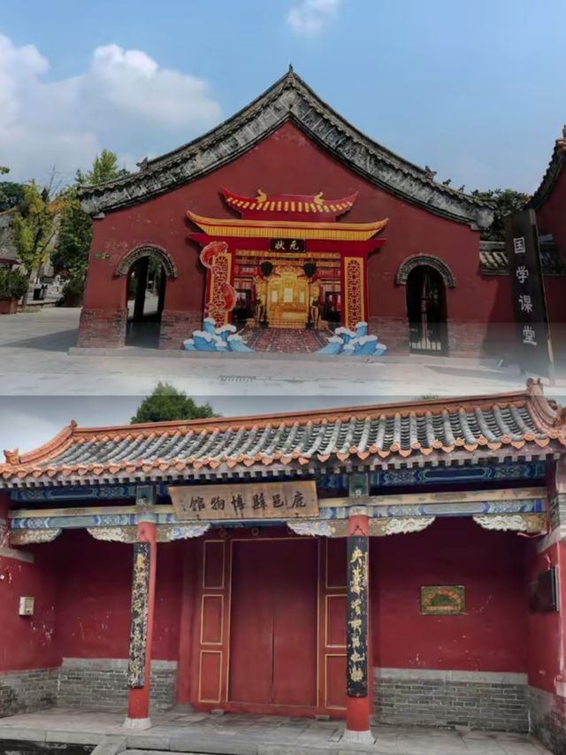 《老子故里明道宮，太極輝映感悟道家智慧之源》。