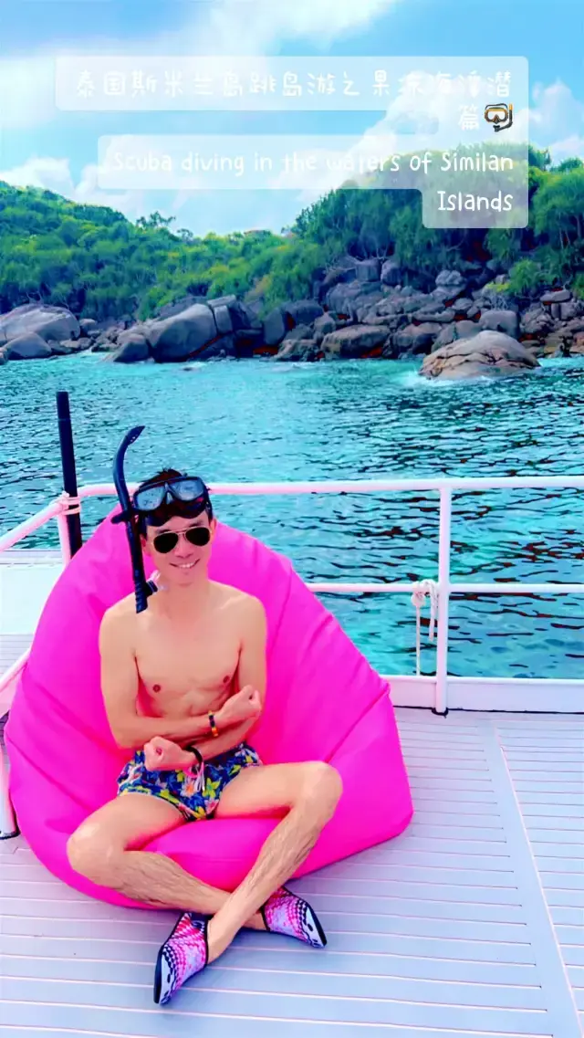 🇹🇭Scuba diving in the waters of Similan Islands