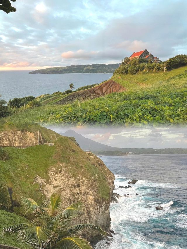 巴坦島椰林搖曳，碧海藍天，如夢幻畫卷般迷人。