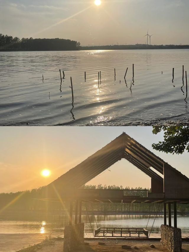 汤河濕地公園，一起享受大自然的美汤阴濕地公園！！！。