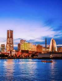 橫濱未來港真的美到極致。